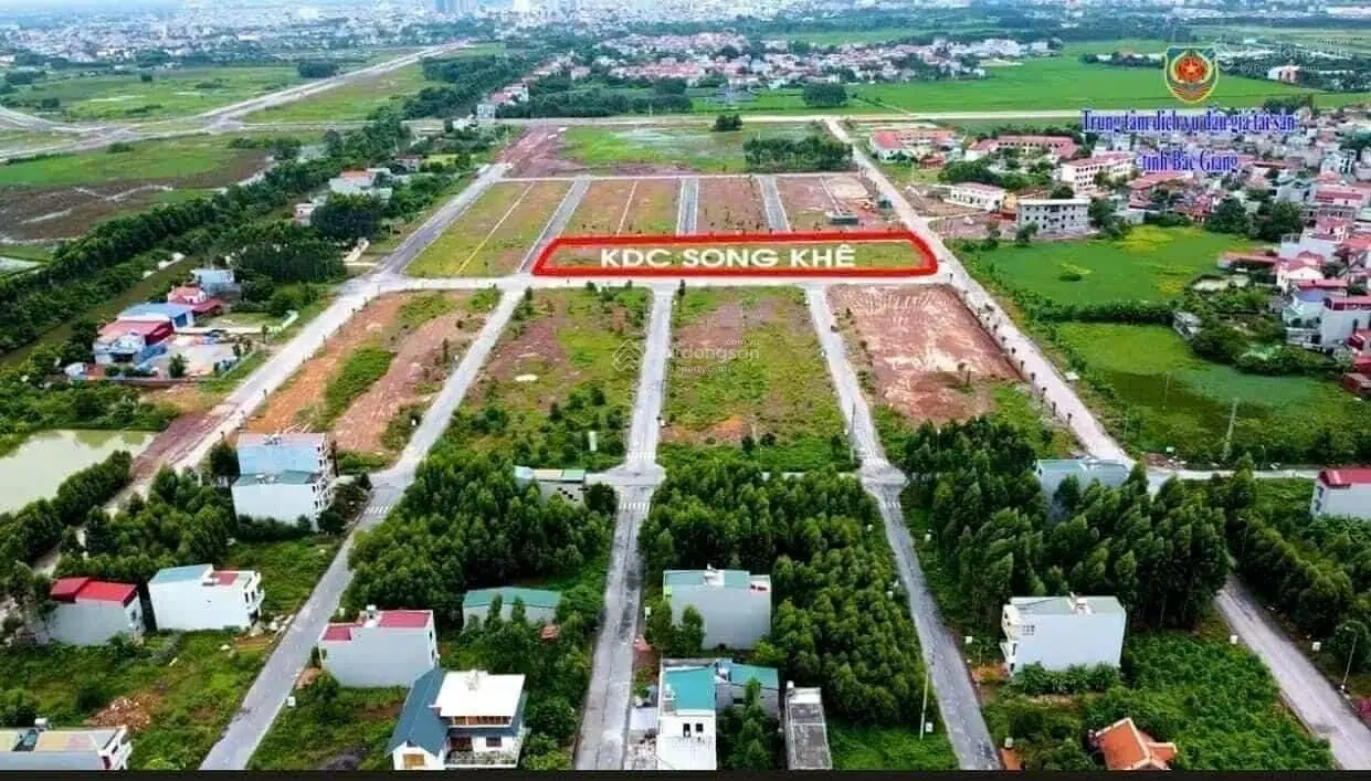 Đất Song Khê - thành phố Bắc Giang đường chính rộng 12m giá chỉ 2,55 tỷ sẵn sổ đỏ
