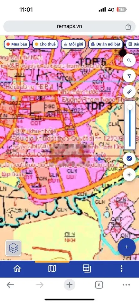 6x29m đất Thị Trấn Di Linh giá 520tr mt bê tông,sổ riêng,KDC