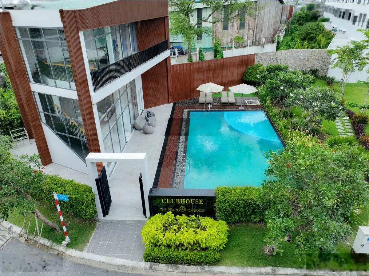 Căn biệt thự duy nhất tại dự án the pearl riverside 762m2, 4 tầng, hồ bơi riêng, sân vườn riêng