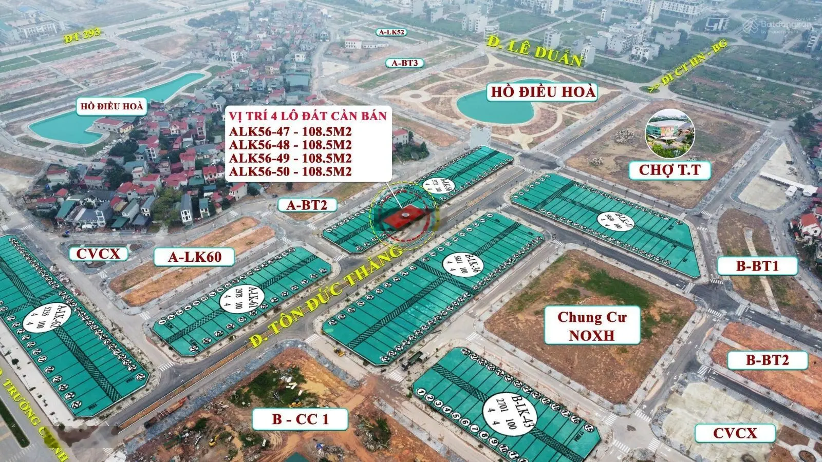 Bán lô góc 108.5m mặt tiền 7m làn 1 tôn đức thắng giáỉ hơn 7 tỷ!
