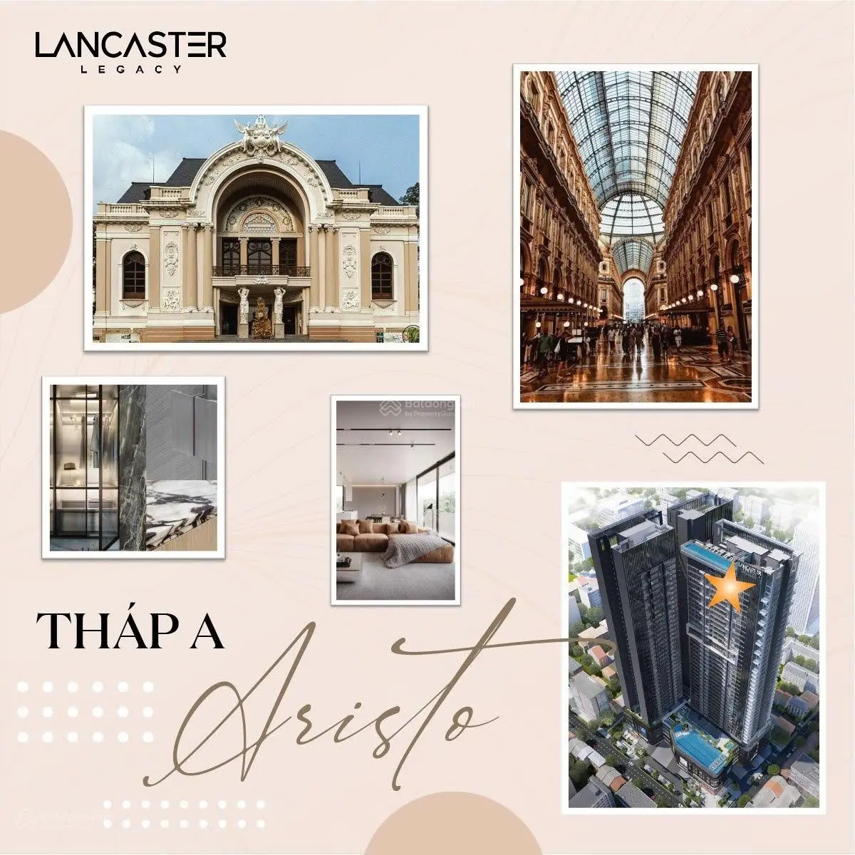 Căn hộ hạng sang Lancaster Legacy Quận 1 - giỏ hàng cđt - ck 11% - htls 12 tháng - tặng 2 năm pql