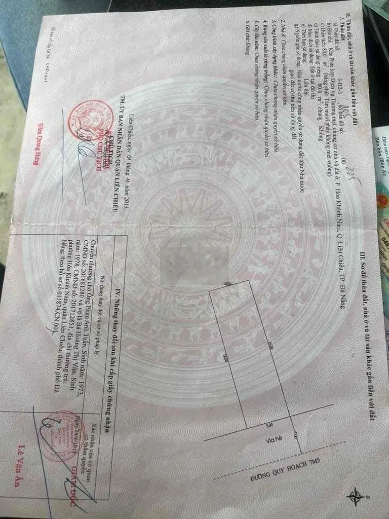 Bán đất NGUYỄN MINH CHẤN, gần Đại Học Duy Tân