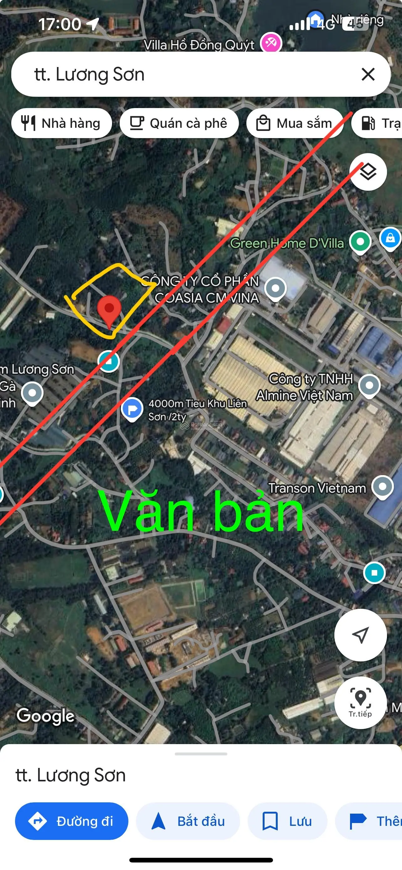 Gia đình cần ban gấp lô đất 38781 120m đất ở đô thị bám mặt dường 60m cách đường dông Dương 50m