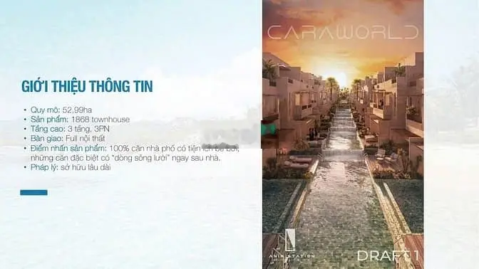 Sông Town Caraworld Cam Ranh - Gia tài cho con sở hữu lâu dài