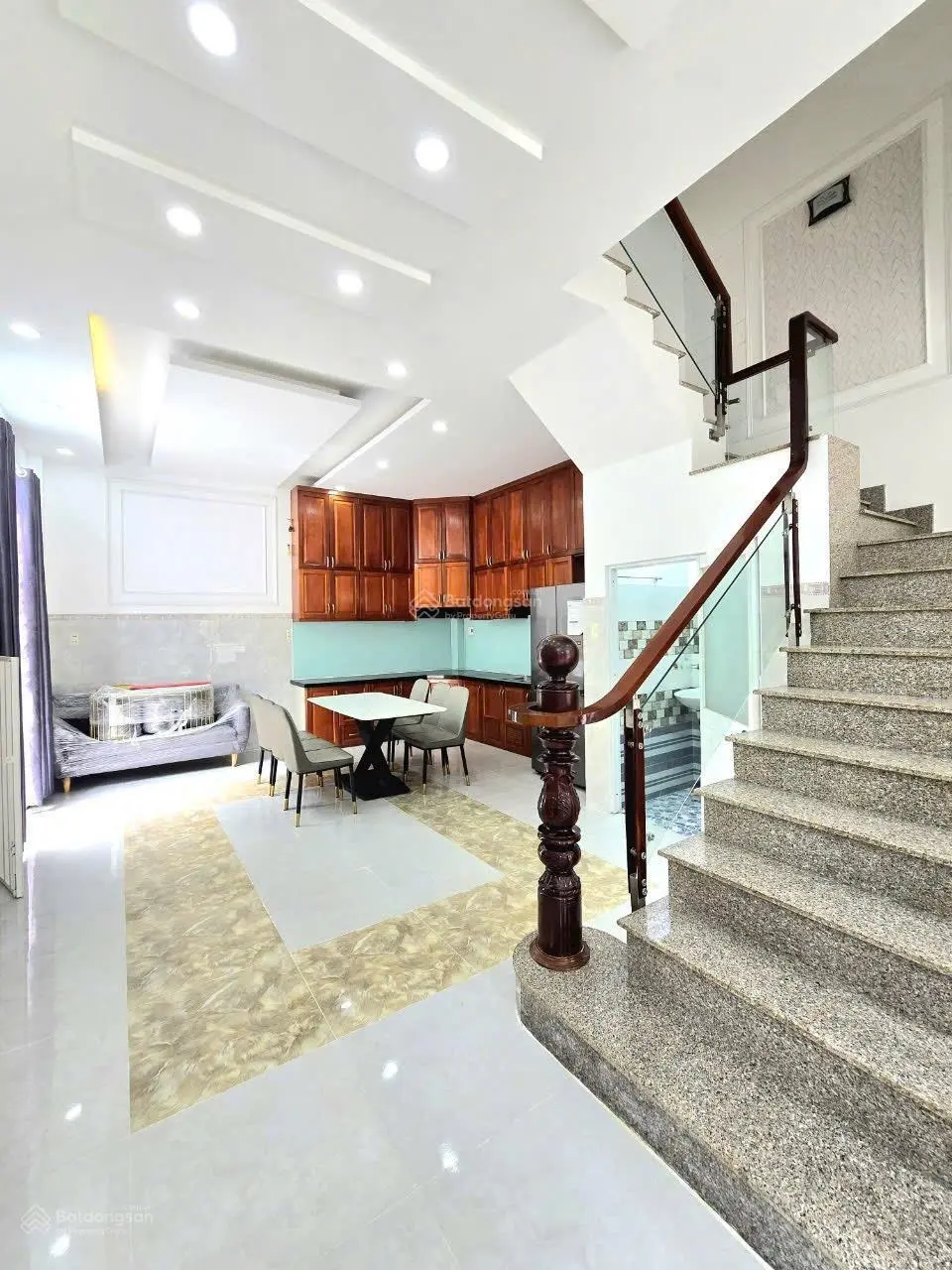 Bán nhà phố mặt tiền HXH 76 Dương Cát Lợi*Thị Trấn Nhà Bè - 5.5x12m, 3L, 4PN + NT. Giá bán: 6.8 tỷ