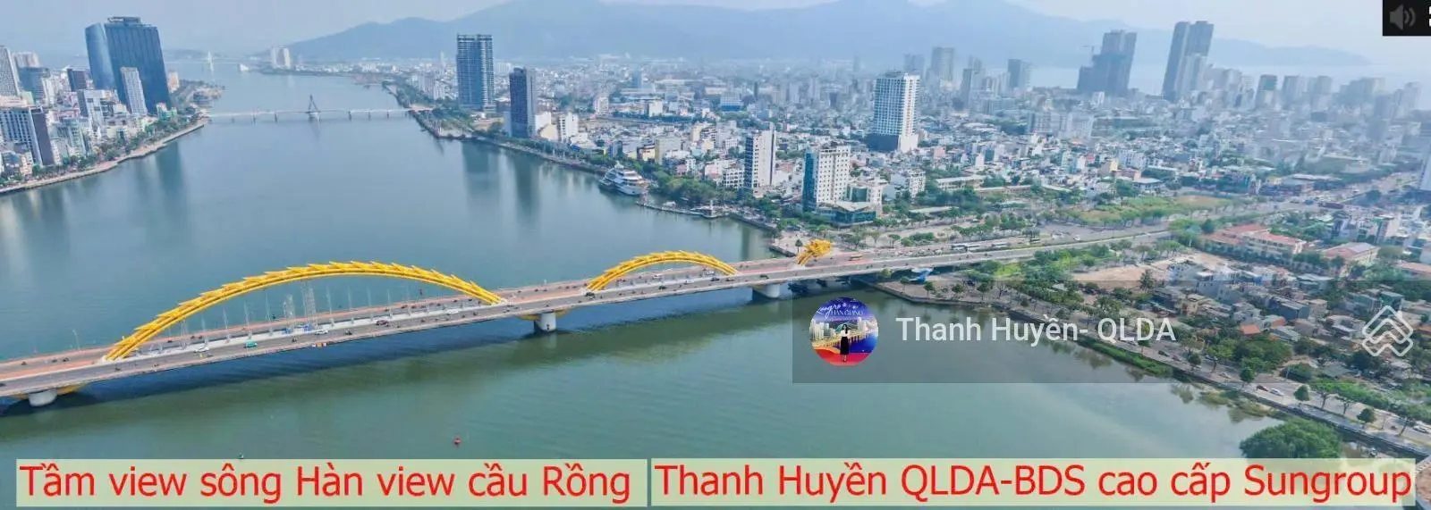 Thanh Huyền - căn hộ 2PN ngắm cầu rồng đẹp ưu đãi tốt, tại dự án Sun Ponte, sở hữu ngay giá tốt