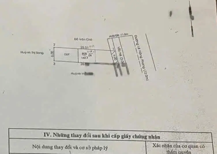Bán nhà mặt tiền Lê Hồng Phong Phú Hoà