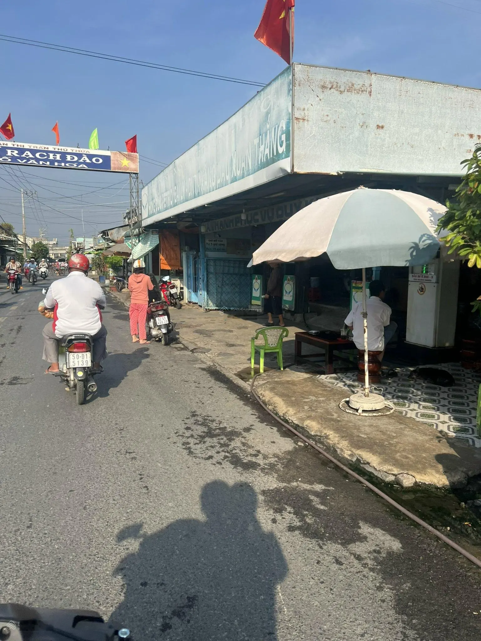 Bán đất 2 mặt tiền đường Trương Công định ngay trung tâm thị trấn Thủ Thừa