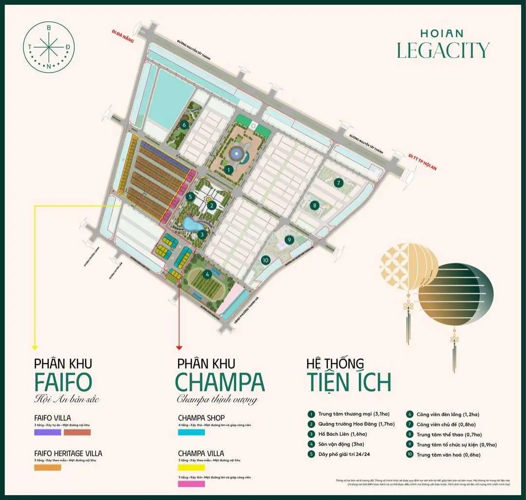 Hội An Legacity - Chỉ từ 1,2 tỷ sở hữu ngay đất villa trung tâm TP Hội An