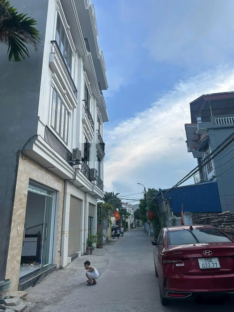 Nhà mặt ngõ 6m điện đường trường trạm ngay cạnh tại Trà Khê, Dương Kinh
