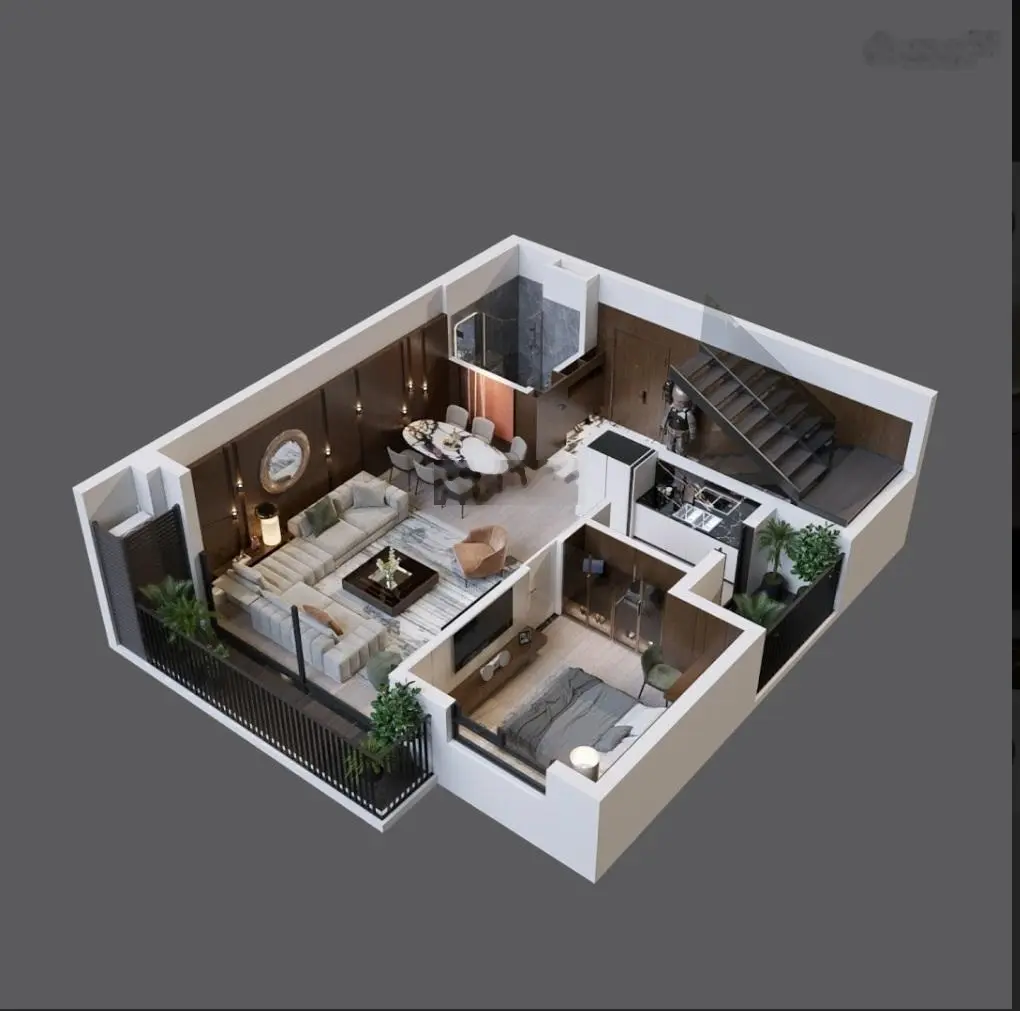 Bán căn hộ duplex cao cấp tại Diamond Hill, Bắc Giang: Không gian sống đẳng cấp