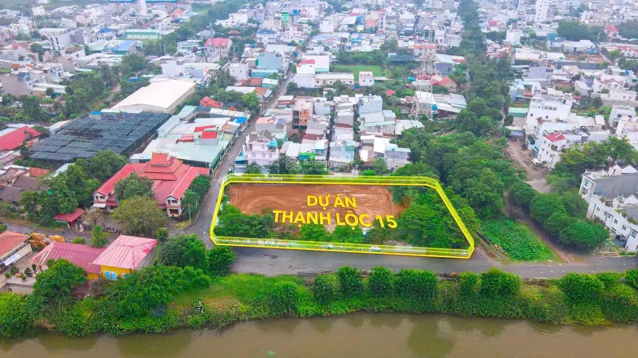 Đất nền cực hiếm mới keng ngay quận 12 - mặt tiền sông sài gòn, nhiều tiện ích, giá ưu đãi