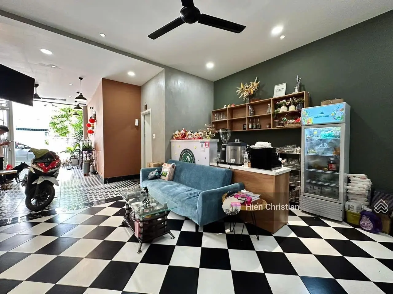 Đẹp: Ô-tô Ngủ trong nhà, Kinh Doanh Hoàng Hoa Thám, Diện tích đẹp:5,5x17m (nở hậu: 6,3m) Nhỉnh 12t
