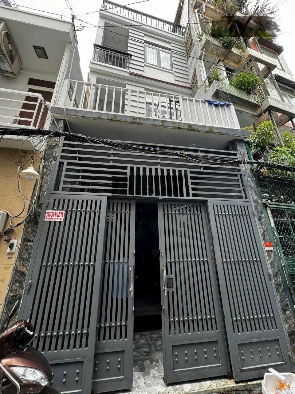 Nhà đẹp 26m2 hẻm ba gác 102/16//Âu Dương Lân, P3 Q8. 1T 2L ST 4PN 3WC. Đông. SHHC. 4.88 tỷ TL