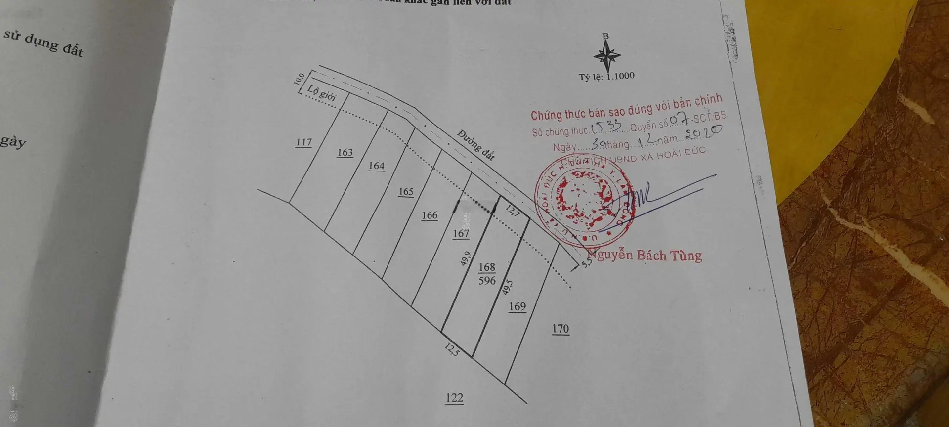 Bán nhà đất sân vườn sẵn nhà ở tại Hoài Đức, tổng diện tích 596m2 nhà 100m2