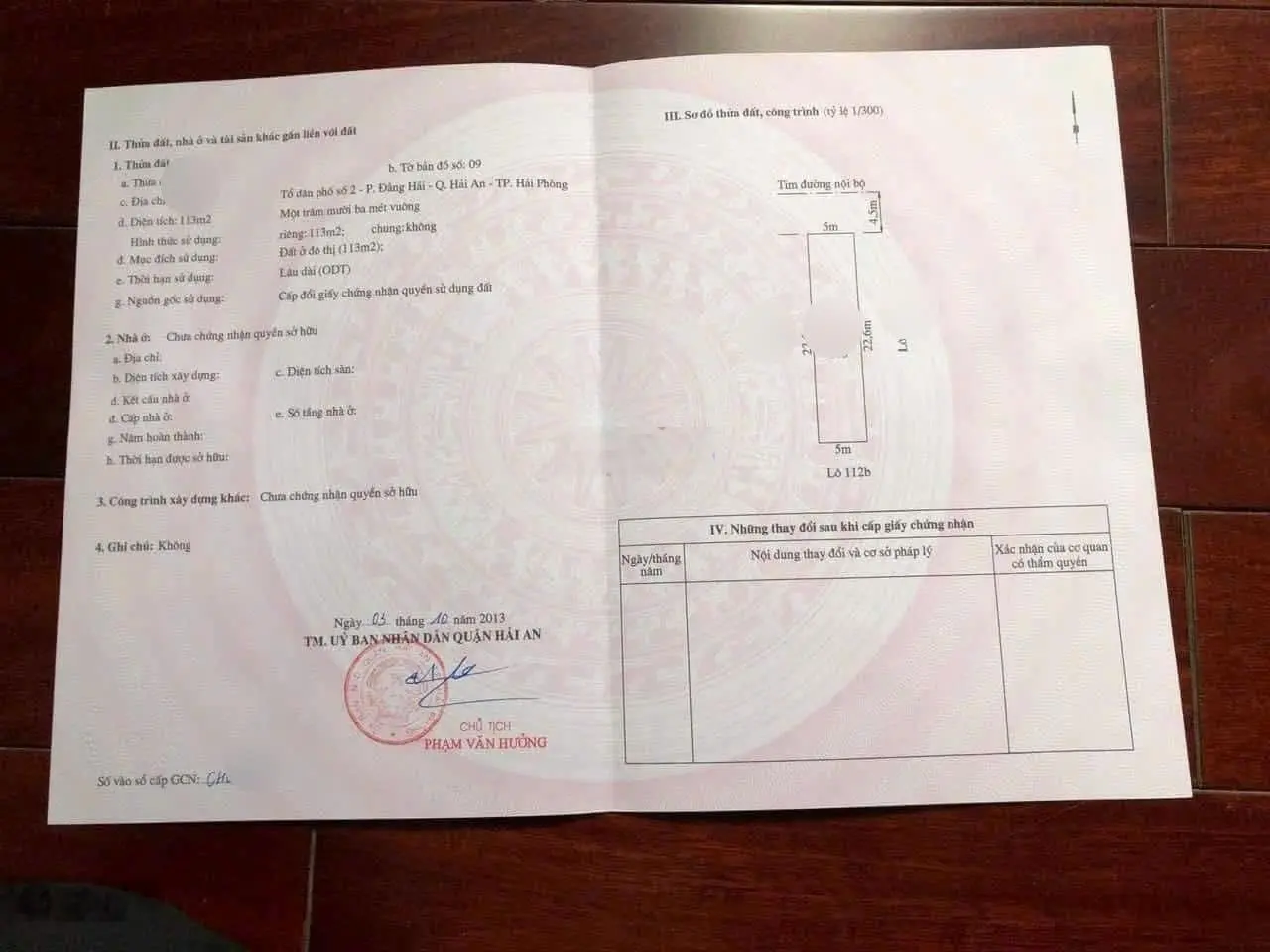 Bán đất tái định cư Đồng Dứa Đằng Hải - Hải An vị trí đẹp bao giá rẻ nhất khu vực