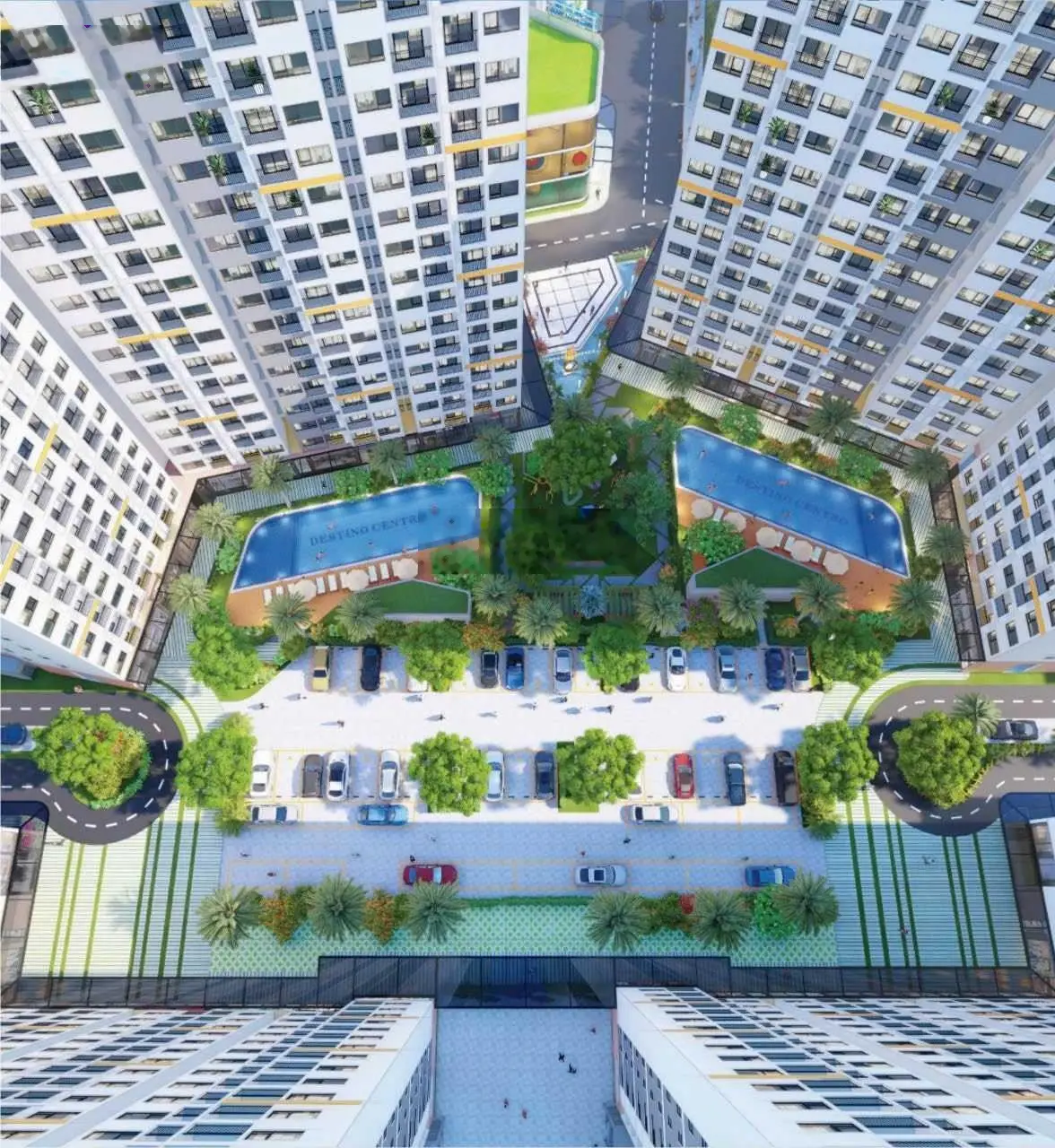 Mở bán đợt đầu dự án Destino Centro. Chỉ 450tr sở hữu ngay căn hộ 2PN - 55m2