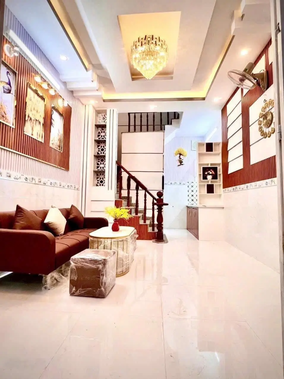 (Nhà mới hoàn thiện) - 3 PN - hẻm 80 đường Nguyễn Bình - xe hơi sát nhà