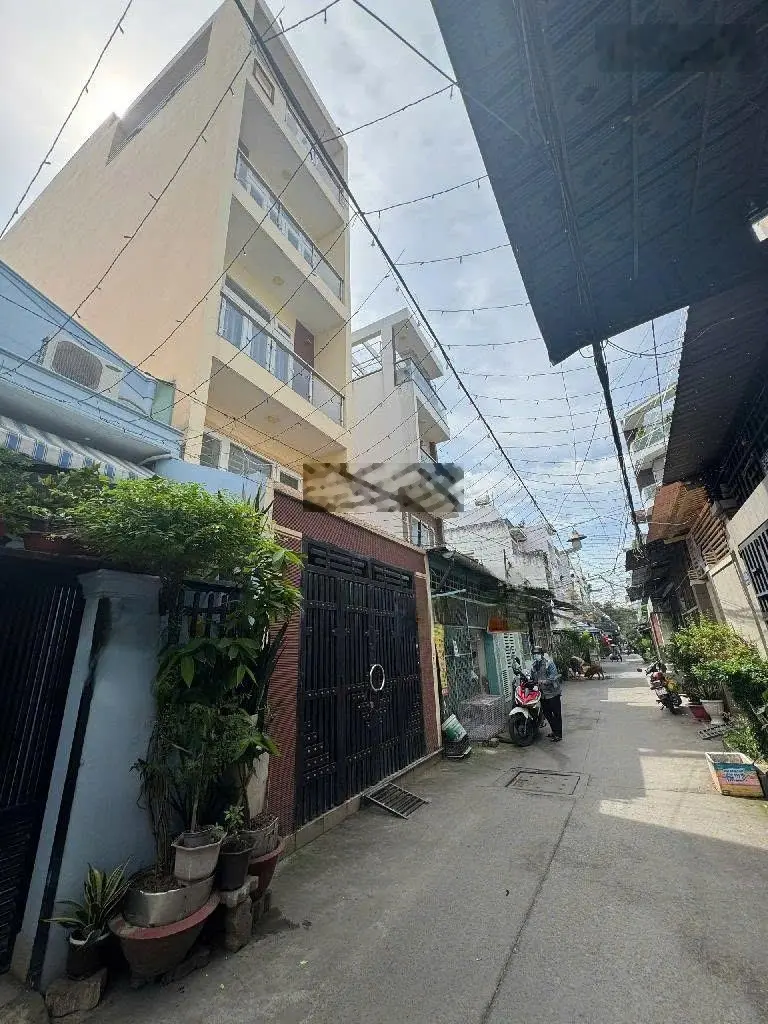 Siêu phẩm 5 tầng 70m2 - Phạm Hùng - hẻm xe hơi - khu ẩm thực chợ - gần Parc Mall Cao Lỗ Quận 8