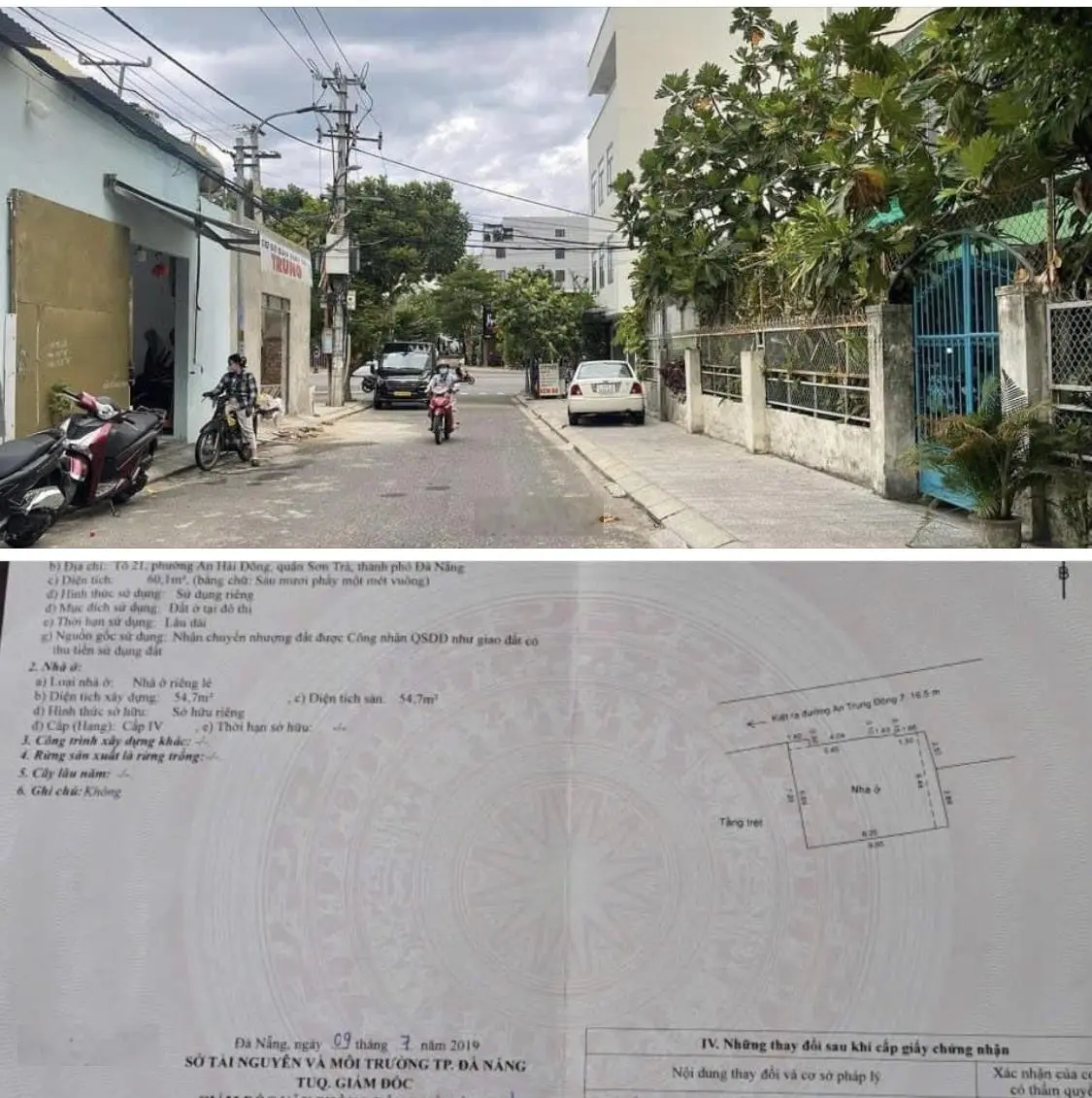 Bán lô kiệt ô tô An Trung Đông 7 sau nhà mặt tiền gần Võ Văn Kiệt ngang 9m đẹp - Gần cầu Rồng