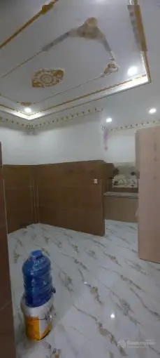 Nhà đẹp mới xây ở đ.an phú tây hưng long, bình chánh. dt 76,5m2 ngang 4,5 1ty530 ra quốc lộ1a 800m