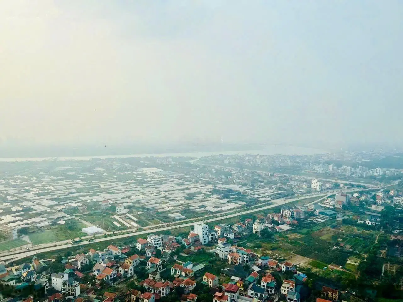 Bán duplex, penthouse Sky Oasis trần cao, full kính ngắm hoàng hôn, view sông Hồng