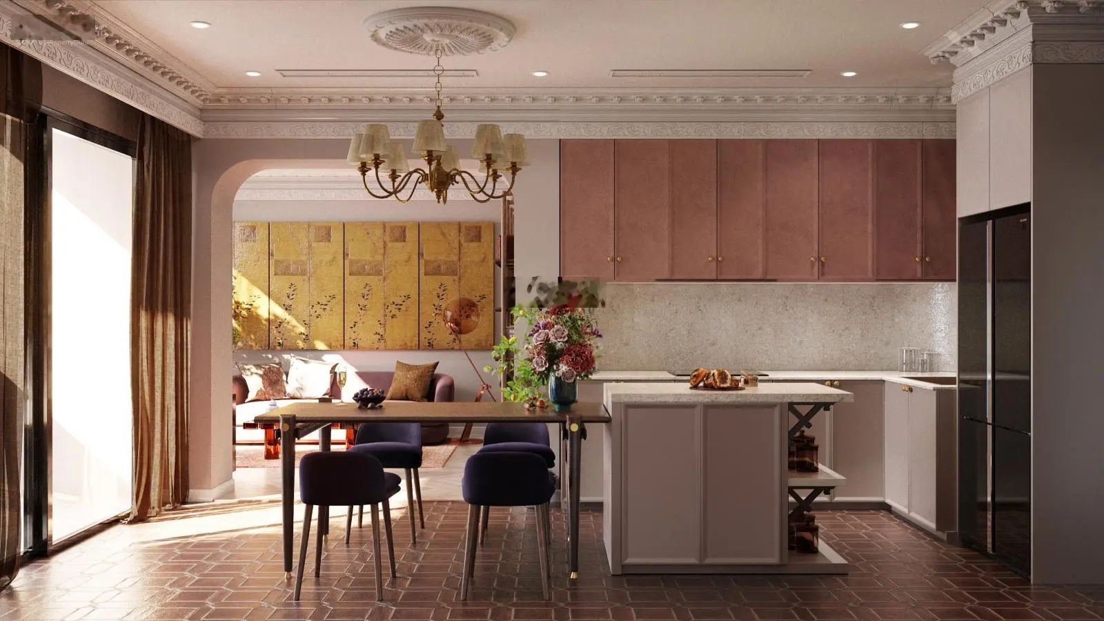 Căn hộ Legend Tower 109 Nguyễn Tuân giá chỉ 5,9 tỷ VND, diện tích 71m2, thiết kế 2N-2W
