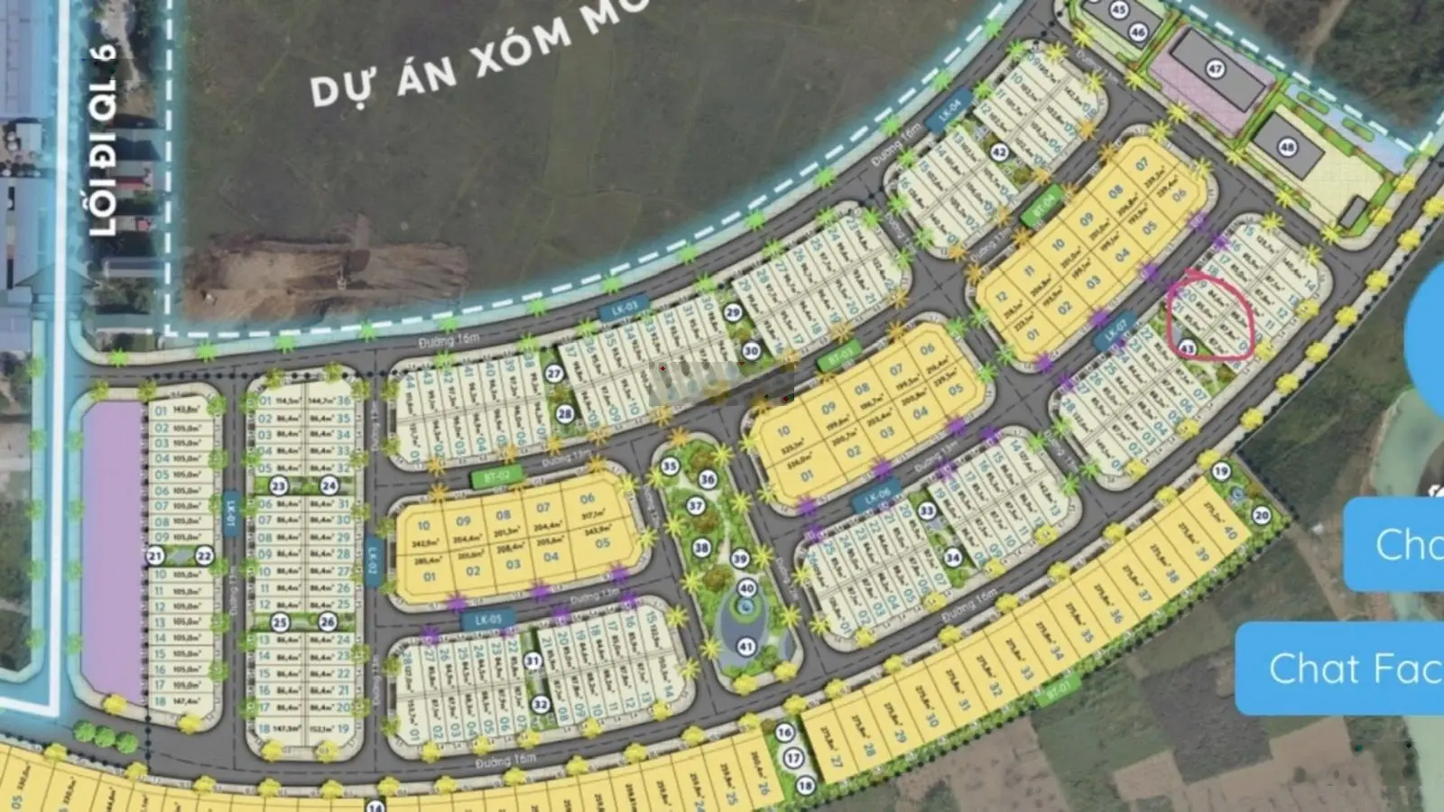 Chính chủ gửi bán khu Riverview thị trấn Lương Sơn trung tâm thị trấn Lương Sơn, cực tiềm năng