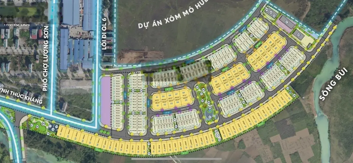 Đất Dự án Riverview 2 mặt tiền rất đẹp giá rẻ