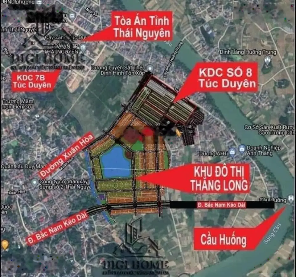 Bán đất đấu giá tổ 13 Túc Duyên Thái Nguyên - gần Thăng Long Túc Duyên - nhận mua - bán 0366 010 ***
