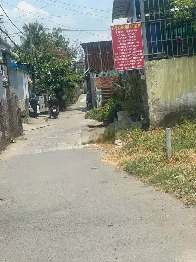 BÁN LÔ ĐÁT NỀN SHR NGAY TRƯỜNG LÝ THƯỜNG KIỆT, THỚI TAM THÔN ,HÓC MÔN