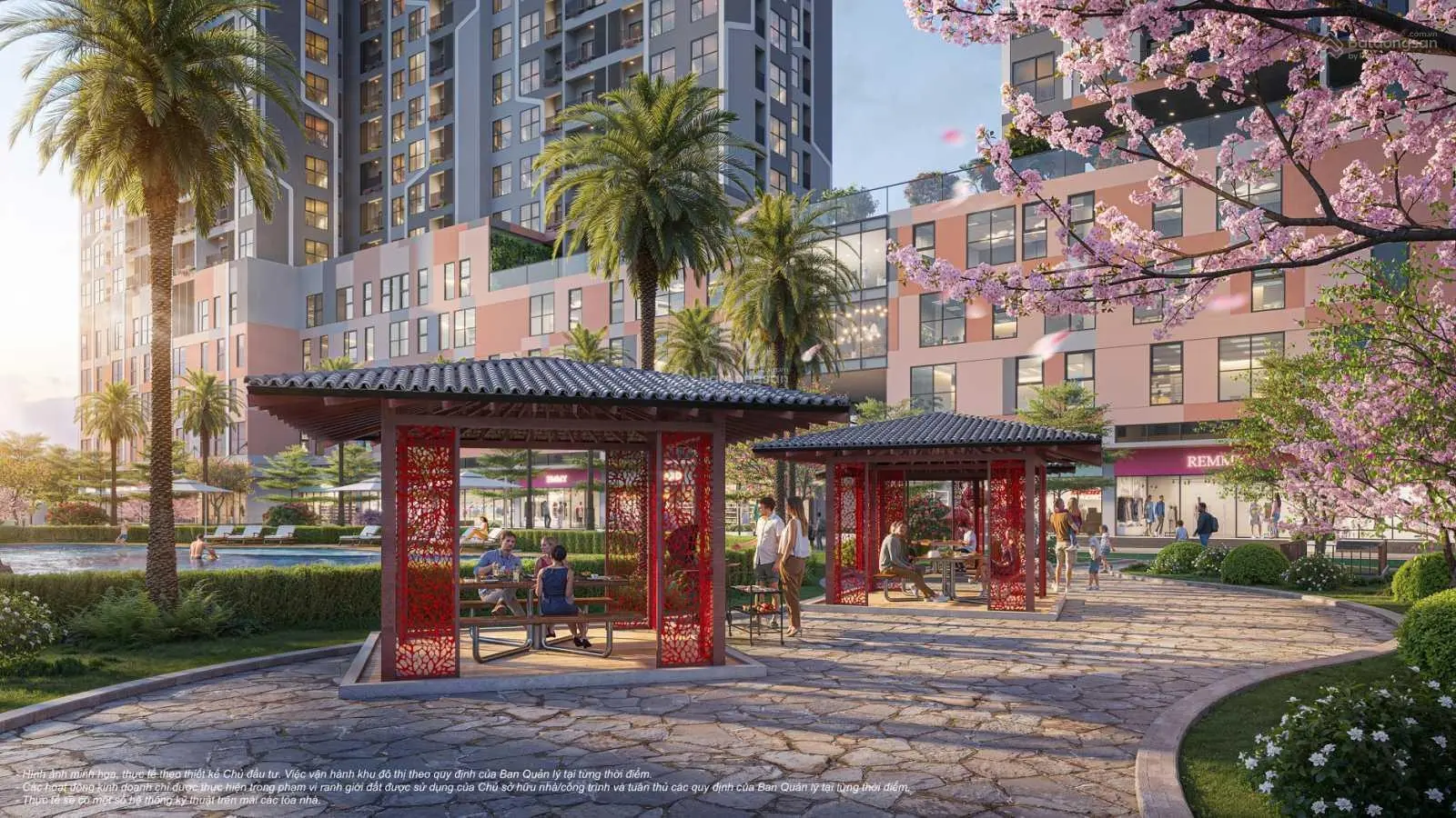 Phương án ghép thông 2 căn diện tích 100m2 gia đình có nhu cầu diện tích lớn tại Vinhomes Thanh Hóa