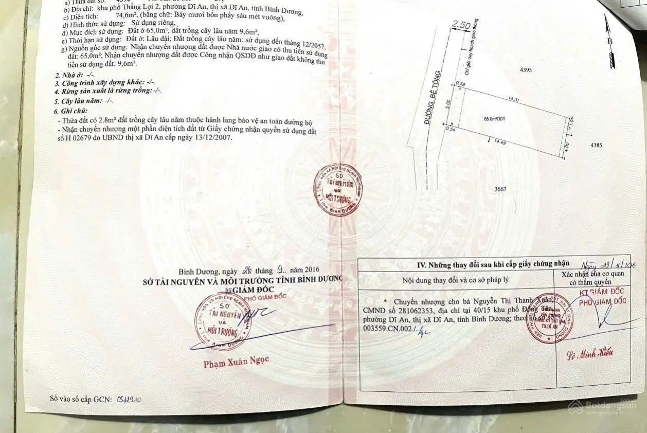Nhà lầu gần trung tâm hành chính Dĩ An, giá 3 tỷ 850 triệu