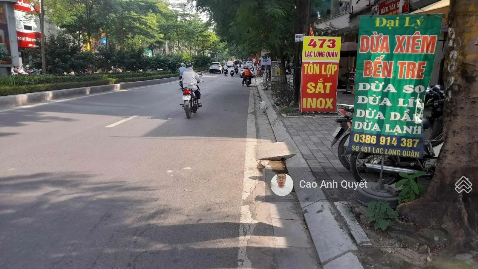 Bán nhà 75m2 6T view hồ MT 7,5m Quận Tây Hồ 25,5 tỷ Lạc Long Quân