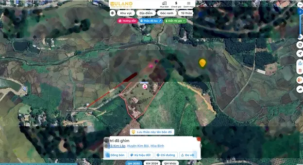 Chính chủ bán 1000m2 xóm Muôn, Kim Bôi, Hòa Bình cách Kim Bôi retreat villa 200m, giá 480tr