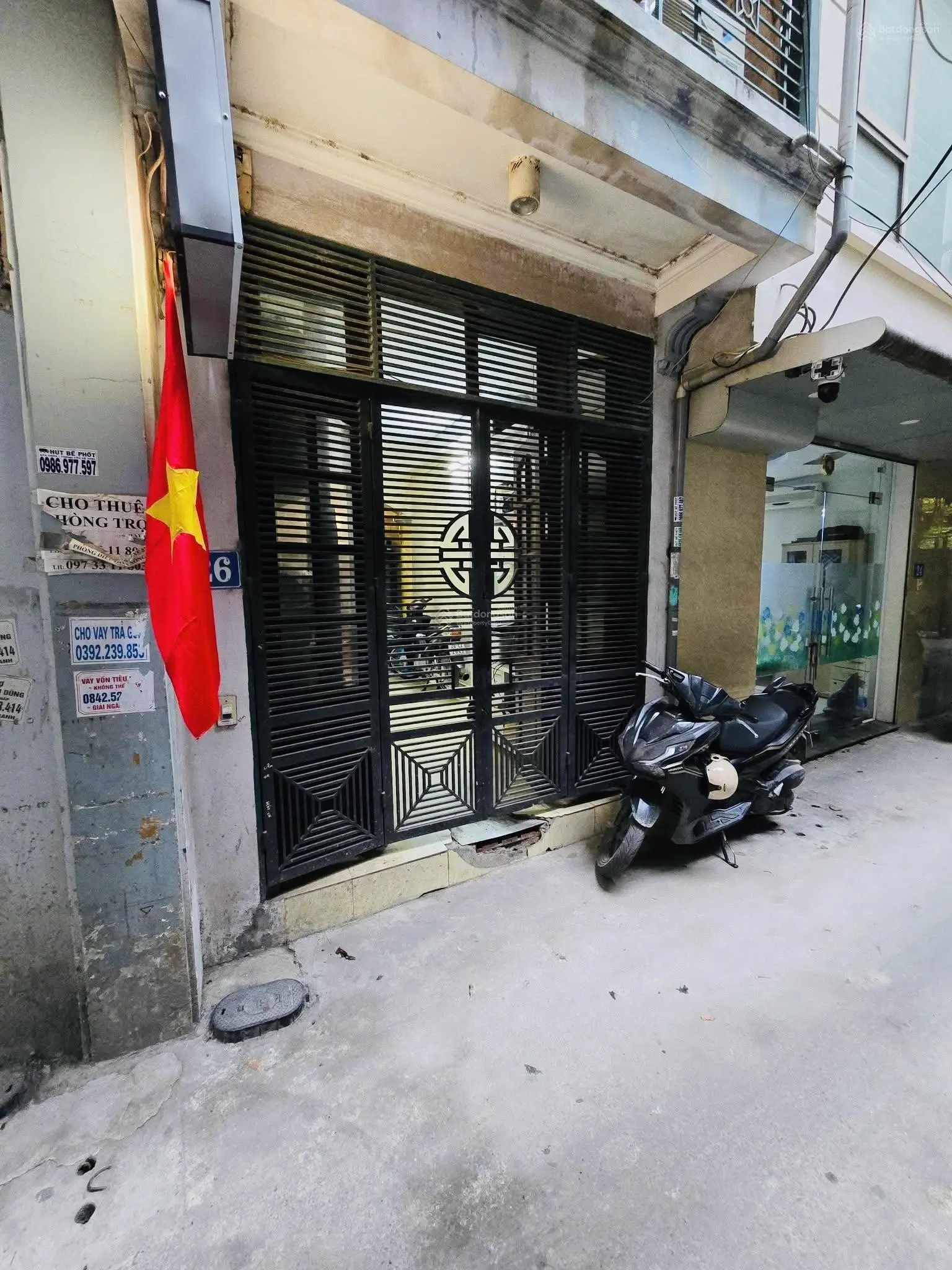 Giá đầu tư_nhà dân xây cầu giấy_trần thái tông_ngõ thông_dt 26m_5 tầng_mt 3m_giá 6,2 tỷ_0977865445
