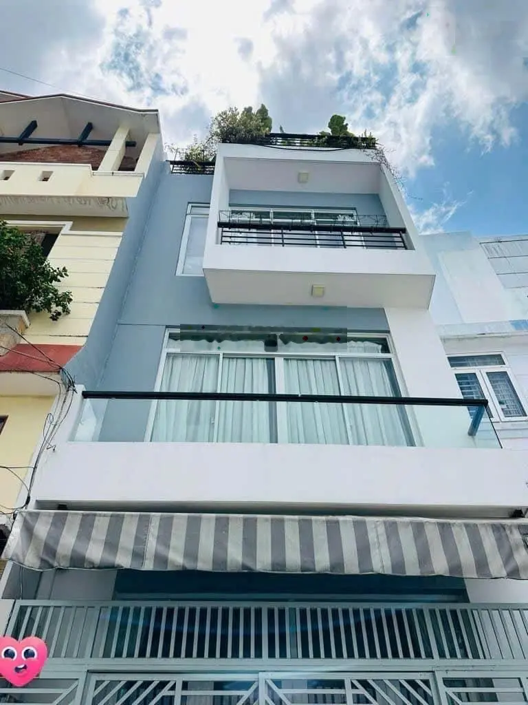Bán nhà 4 tầng mặt đường số rộng 6,5m xe hơi ra vào thoải mái