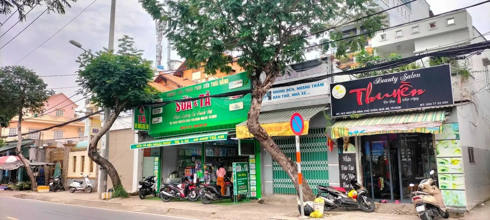 Nhà 2 lầu 3,5*17,5m mặt tiền Nguyễn Bình, chợ Bờ Băng, Phú Xuân Nhà Bè, sổ hồng 6,3 tỷ, còn TL