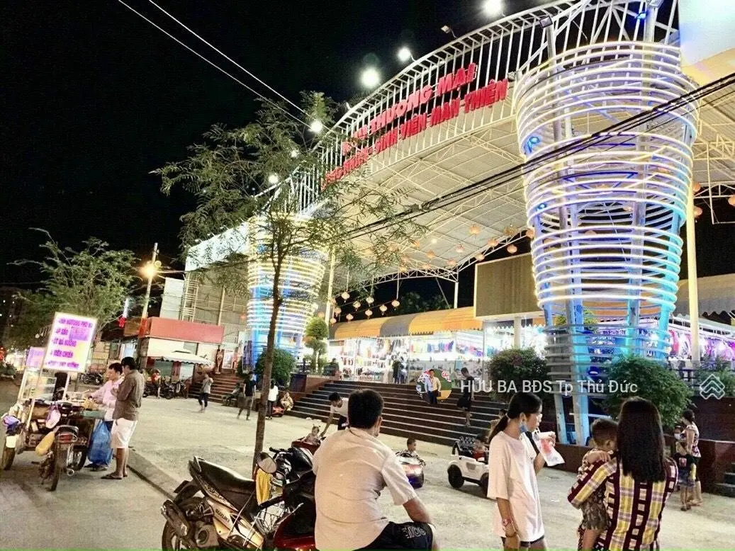 Góc 2 mặt tiền kinh doanh Man Thiện. DT ngang 7 m: 120m2 nhà xây 4 lầu đã hoàn công giá 18.8 tỷ
