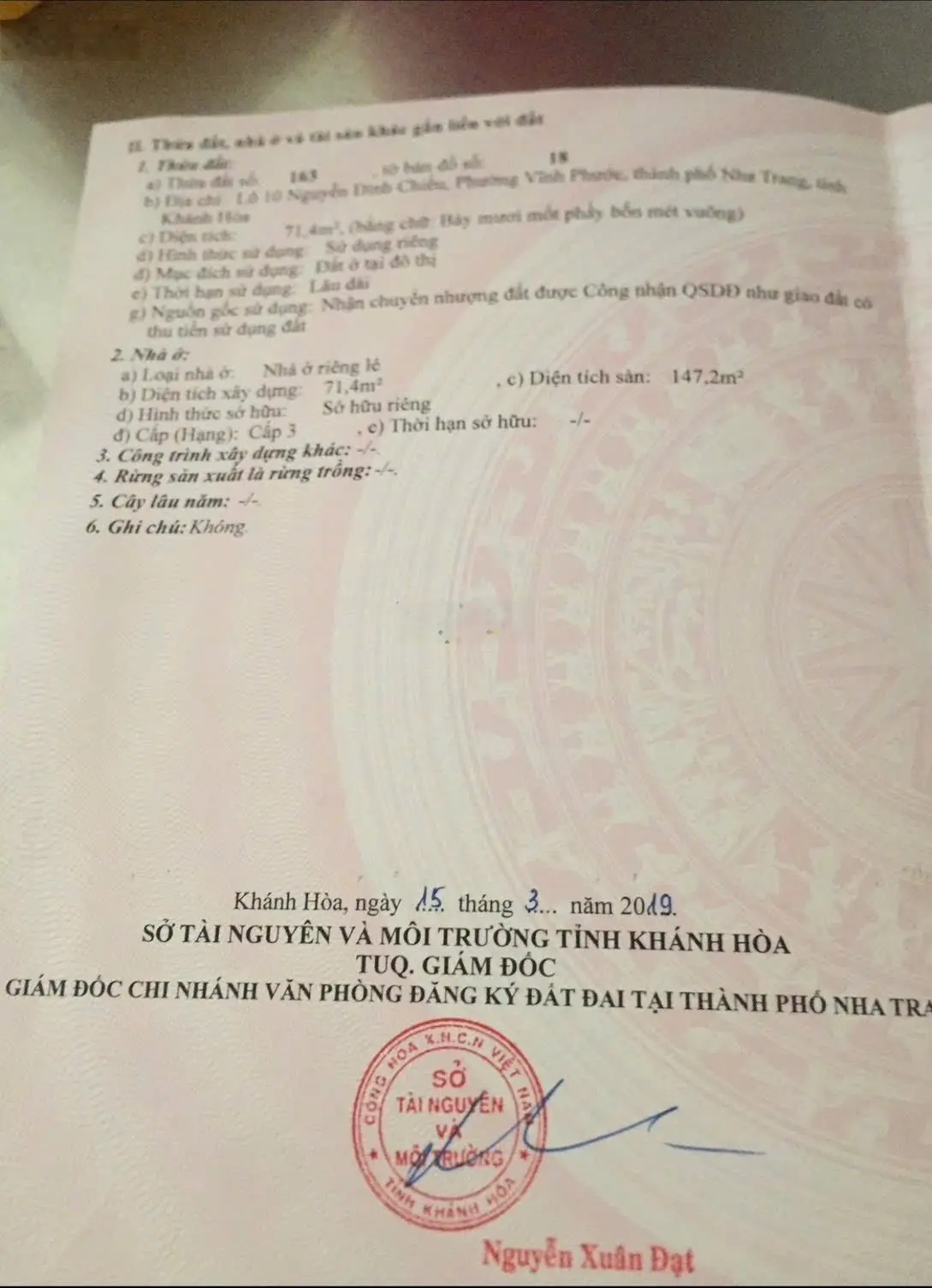 Bán nhà kinh doanh mặt tiền Nguyễn Đình Chiểu Nha Trang chân biển Hòn Chồng kinh doanh tốt