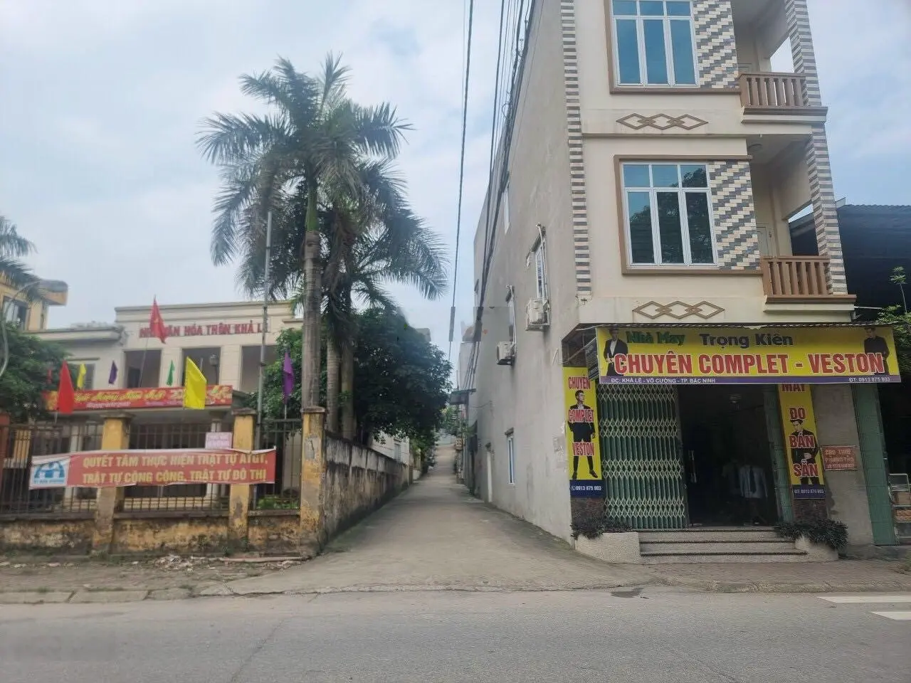 Bán nhà diện tích 72.2m2, MT 5,6m, Khả Lễ, Phường Võ Cường, thành phố Bắc Ninh