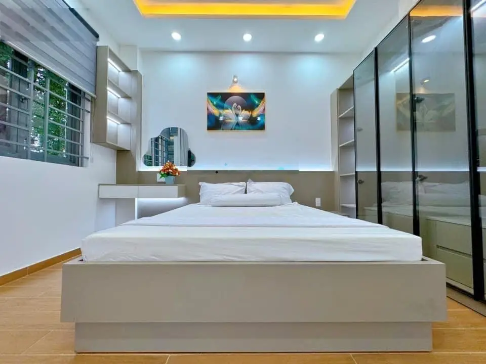Nhà Quang Trung, P10, Gò Vấp. DT 50m2, trệt, 2 lầu. Gần UBND Gò Vấp