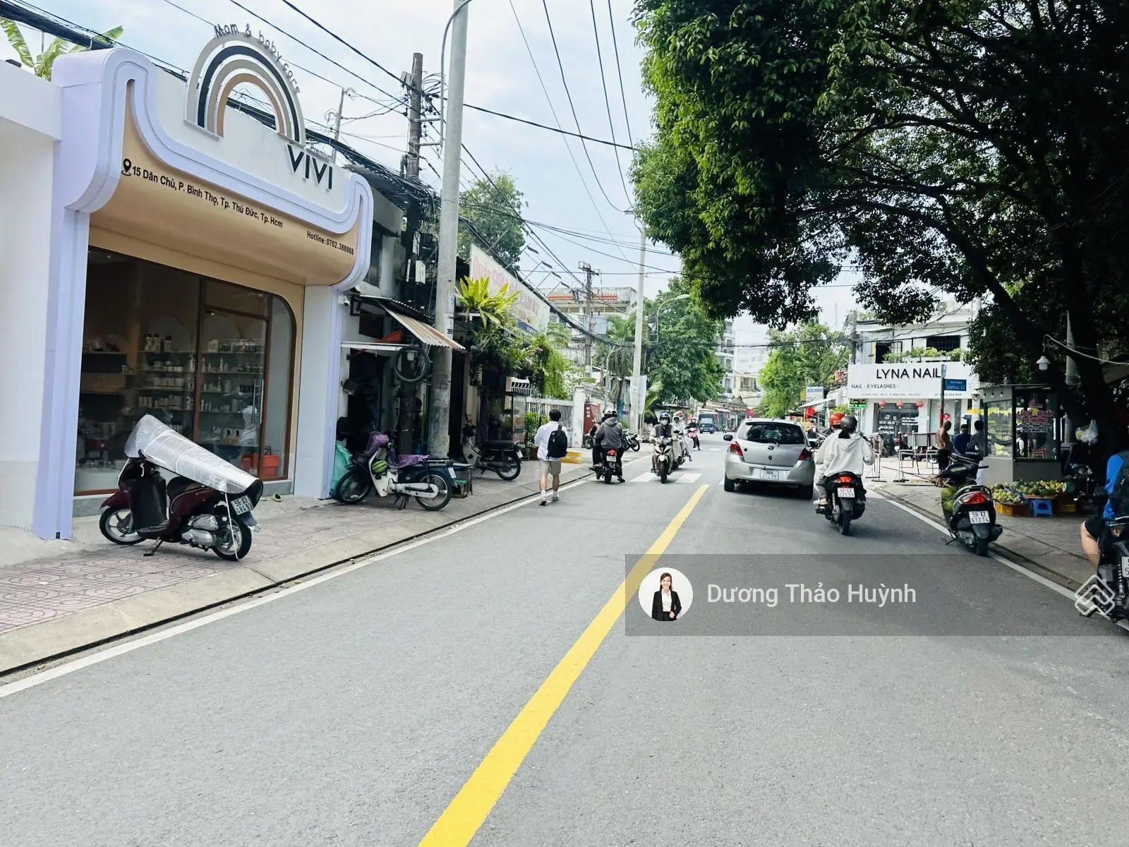 Nhà 2 mặt tiền dân chủ- nguyễn bá luật ( chợ bắc ninh) p. bình thọ- thuê 55tr/thg (6.7*28) - có tl