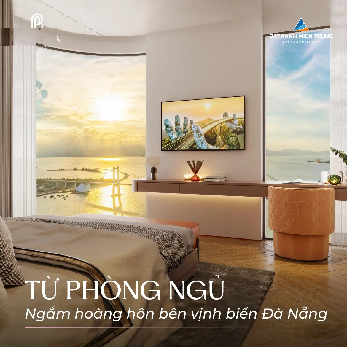 780 triệu sở hữu căn 1PN View Sông Hàn Peninsula 50m2 (Miễn lãi vay 0% 24 Tháng) - Quà tặng 150tr