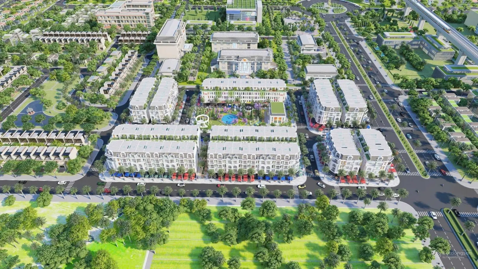 Himlam ra hàng mới nhất, quỹ các căn shophouse đường lý tử tấn. đường 33m + vỉa hè 5m. giá từ 17 tỷ