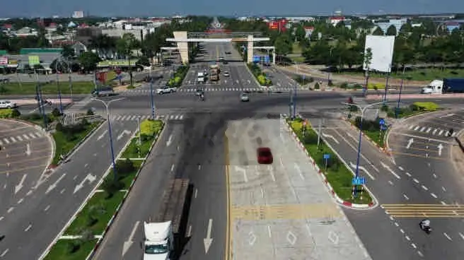 đất thị trấn lai Uyên bàu bàng gần nhà máy nước