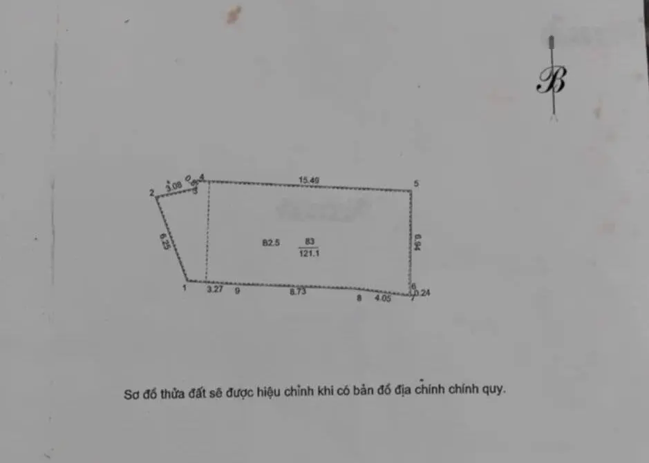 Bán nhanh mảnh đất 121m2 nguyễn đức cảnh hình thật sổ thật giá đầu tư