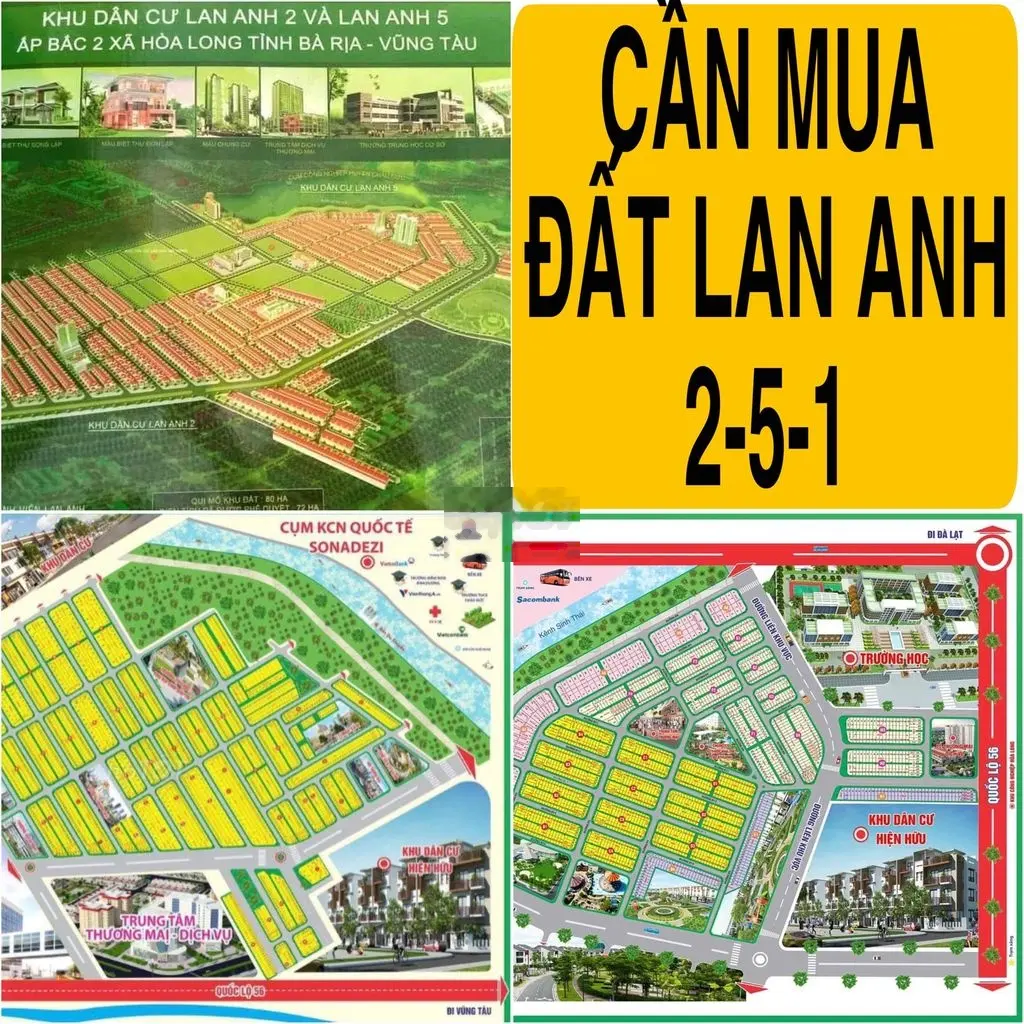 Cần Gấp Vài Nền Đất Dự Án Lan Anh 2, Lan Anh 5 .Công Chứng Trong Ngày.