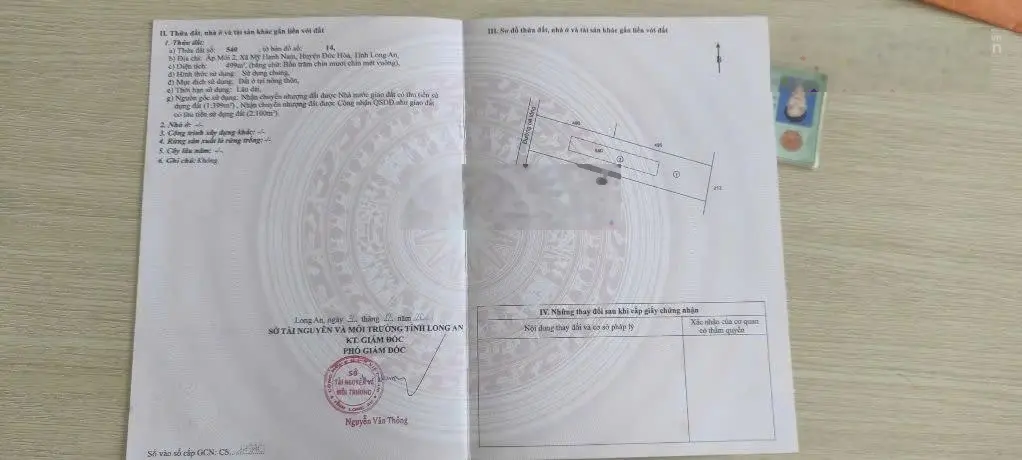 CHÍNH CHỦ CẦN BÁN GẤP LÔ ĐẤT SỔ CHUNG GIÁ RẺ CÔNG NHÂN NGAY MỸ HẠNH NAM, ĐỨC HÒA, LONG AN