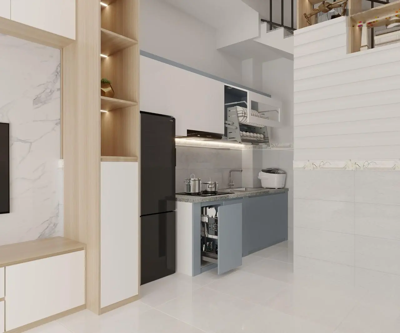 Quận 6, CX Phú Lâm A - Hậu Giang, hẻm 6m thông, nhà đẹp hiếm 3 sàn, DT sử dụng 75.6 m2, 3.x tỷ